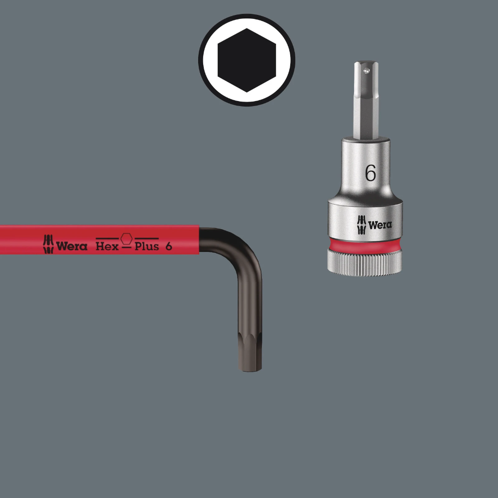 Miniatuur van Wera inbussleutelset stiftsleutel haaks met kogelkop 950/9 Hex-Plus-Multicolour 1 1,5-10mm - 9-delig (05022089001)