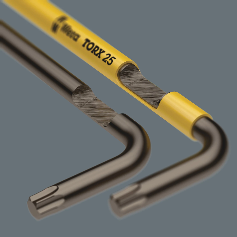 Miniatuur van Wera torxsleutelset stiftsleutel haaks 967/9 TX XL Multicolour 1 TX8-TX40 - 9 delig (05024480001)