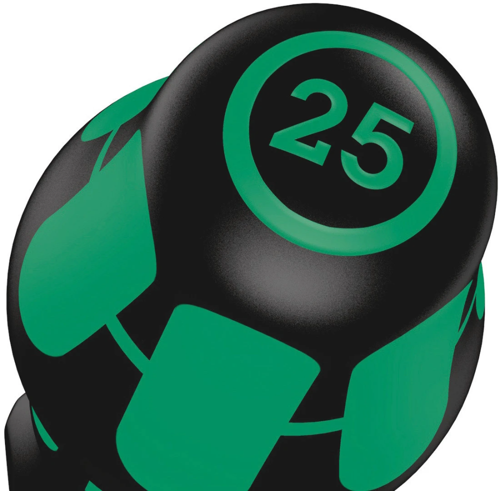 Miniatuur van Wera schroevendraaierset 367/6 TORX Kraftform Plus met houder TX10-TX40 - 6‑delig (05028062001)