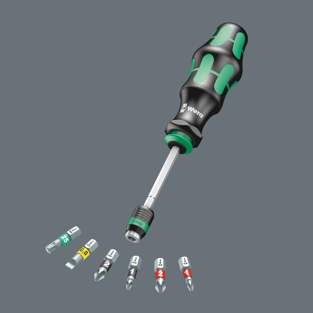 Miniatuur van Wera bitset met etui Kraftform kompakt 20 tool finder 1 - 7-delig (05051016001)