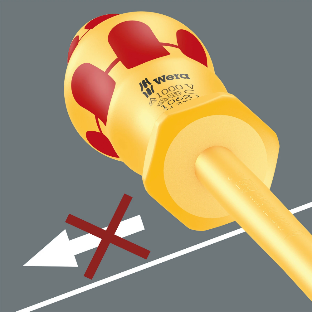 Miniatuur van Wera schroevendraaierset 1060 i/1062 i/6 Kraftform VDE - 6‑delig (05051575001)