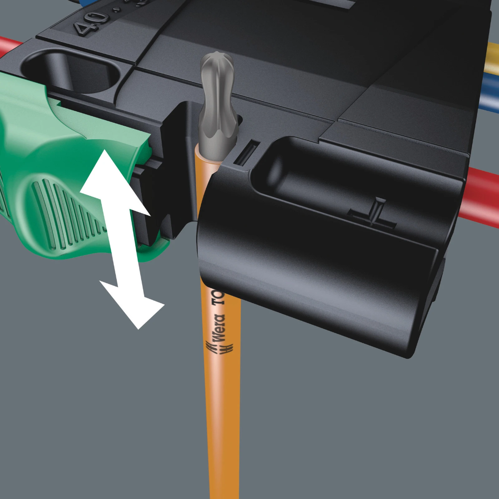 Miniatuur van Wera torxsleutelset stiftsleutel haaks 967/9 TX BO multicolour 1 SB TX8-TX40 - 9 delig (05073599001)