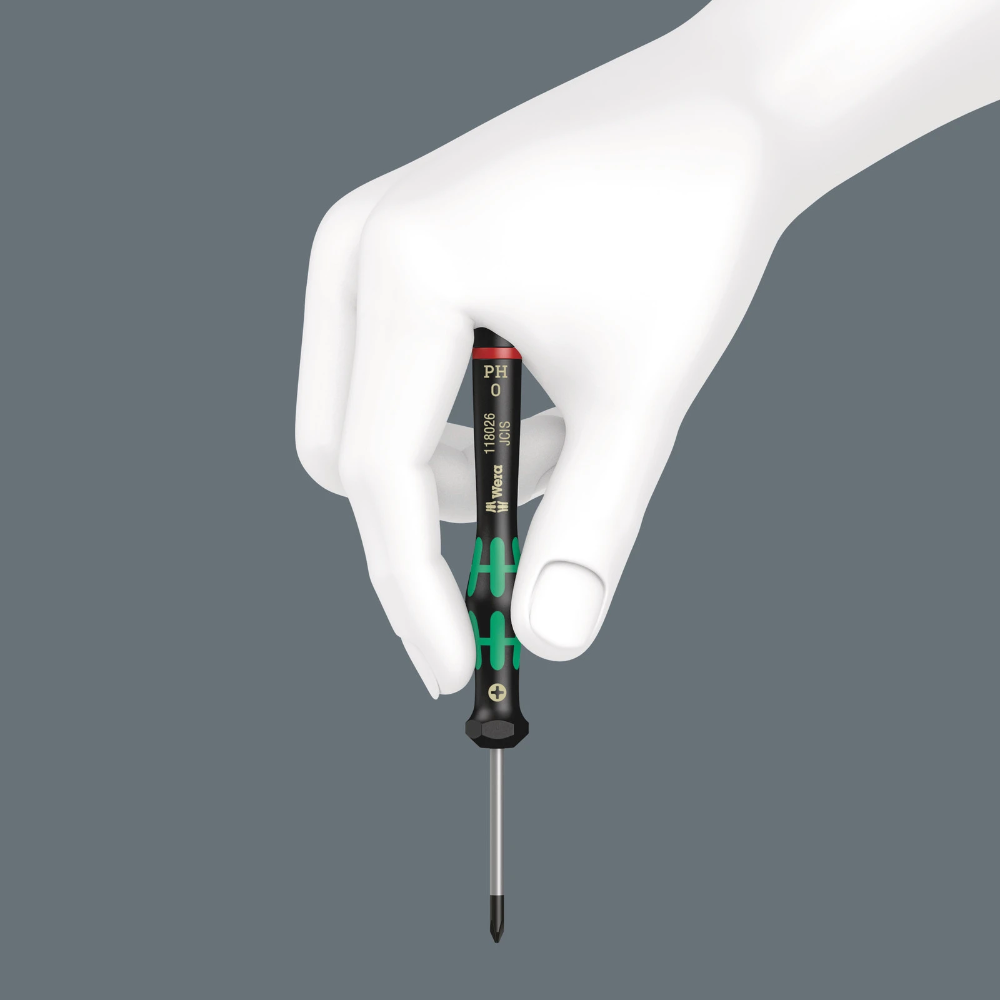Miniatuur van Wera schroevendraaierset kraftform micro 12 universeel- 12-delig (05073675001)