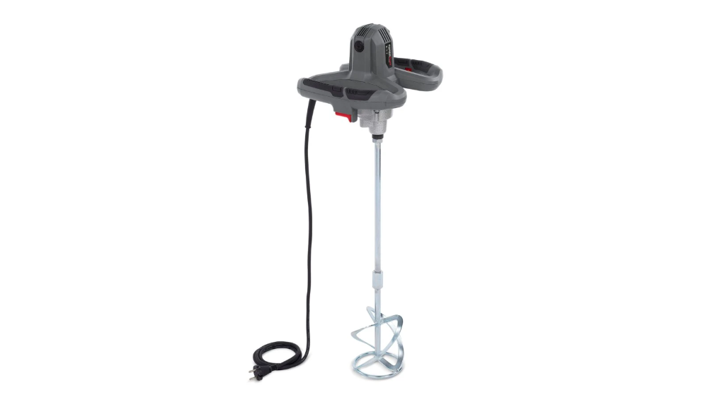 Miniatuur van PowerPlus betonmixer verfmixer 230V 1200W 6 snelheden - compleet met mengstaaf (POWE80070)
