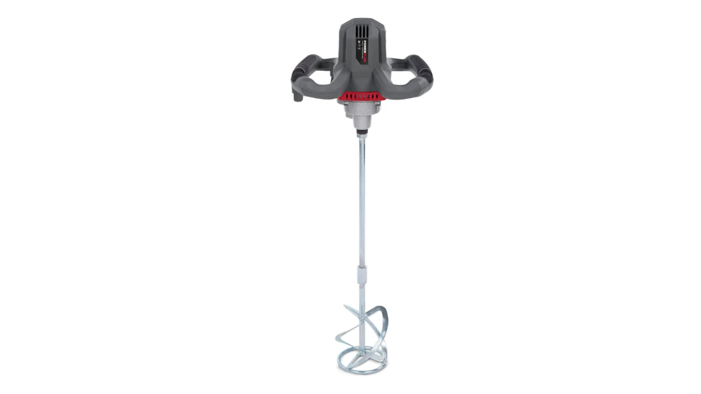 Miniatuur van PowerPlus betonmixer verfmixer 230V 1200W 6 snelheden - compleet met mengstaaf (POWE80070)