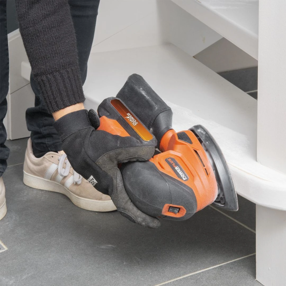 Miniatuur van PowerPlus accu handpalm multischuurschuurmachine 20V Dual Power basic body 140x140x80mm (POWDP50200)