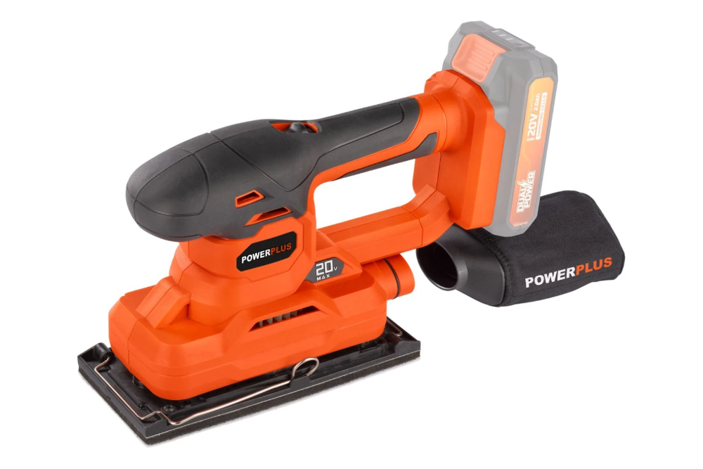 Miniatuur van PowerPlus accu vlakschuurmachine 20V Dual Power basic body 90x187mm (POWDP50300)