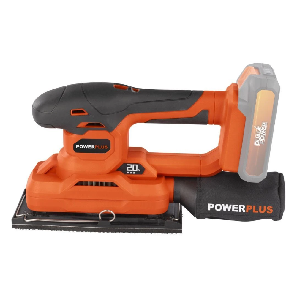 Miniatuur van PowerPlus accu vlakschuurmachine 20V Dual Power basic body 90x187mm (POWDP50300)