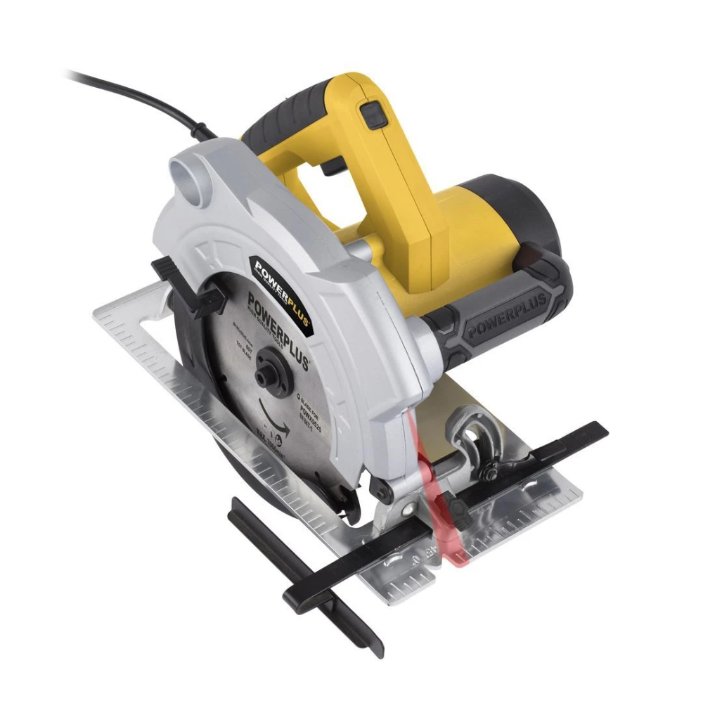 Miniatuur van PowerPlus cirkelzaag met laser 230V 1500W Ø185mm (POWX0520)