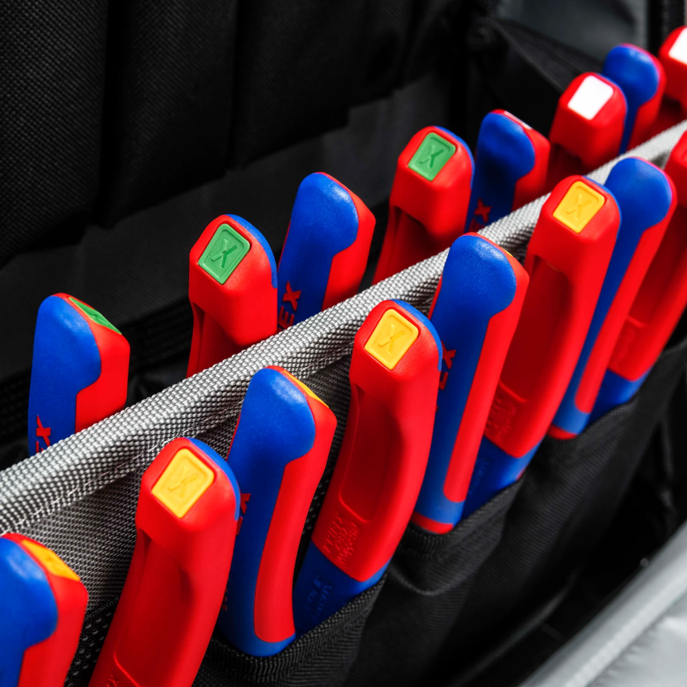 Miniatuur van KNIPEX ColorCode clips antraciet – 10 stuks (00 61 10 CA)