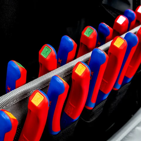 Miniatuur van KNIPEX colorCode Clips voor KNIPEXtend handgreep blauw - per 10 stuks (006110CB)