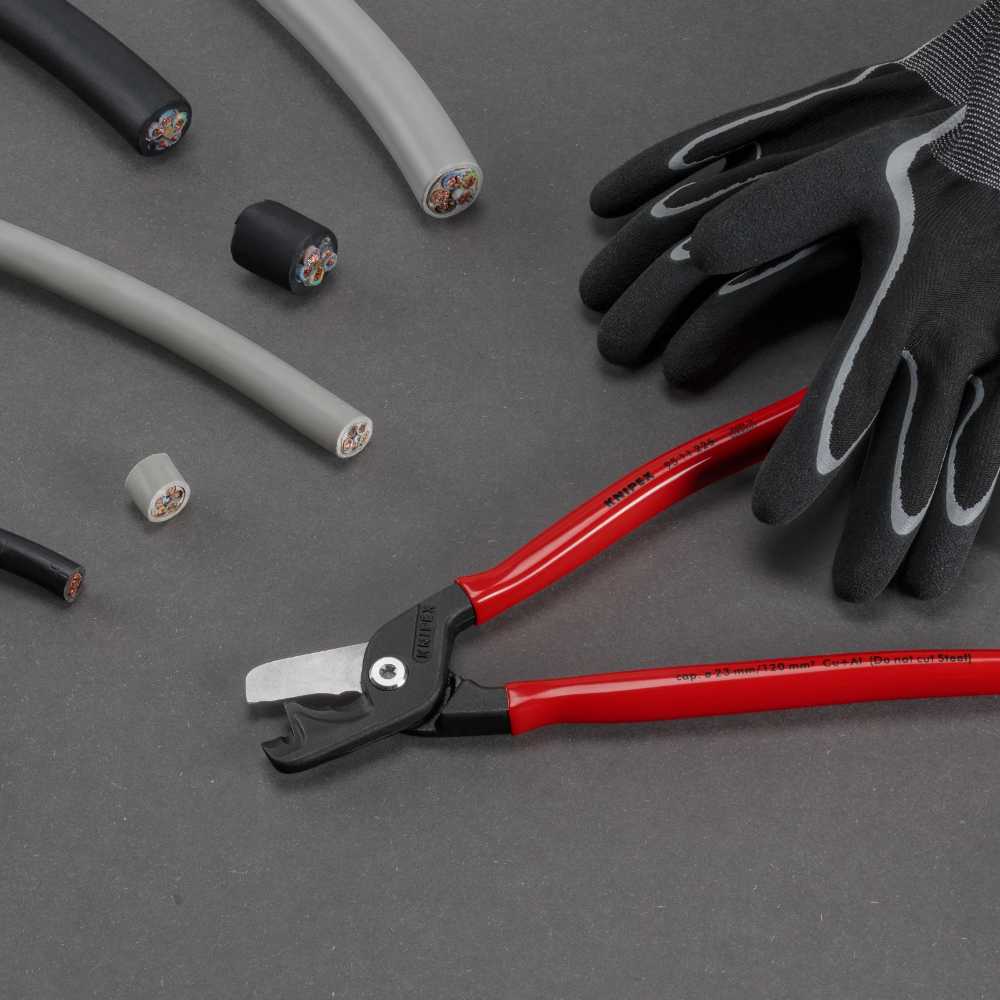 Miniatuur van KNIPEX kabelschaar kunststof grepen (9511225)