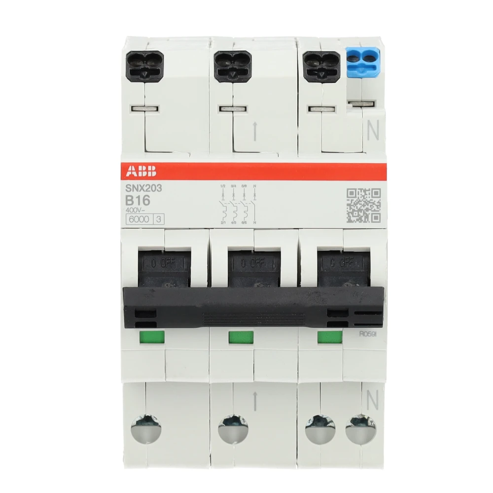 Miniatuur van ABB krachtgroep B16 3P+N (2CSS256301R0165)