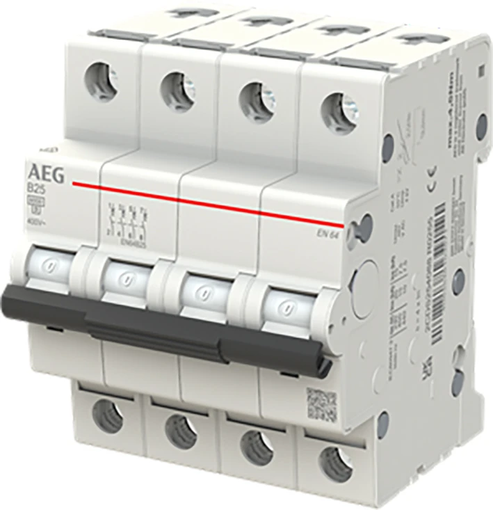 Miniatuur van AEG krachtgroep B25 4P (2CDS254088R0255)