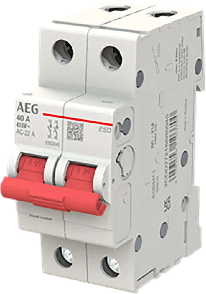 Miniatuur van ABB Componenten hoofdschakelaar 40A 1-fase (2P) (2CDD272188R0040)