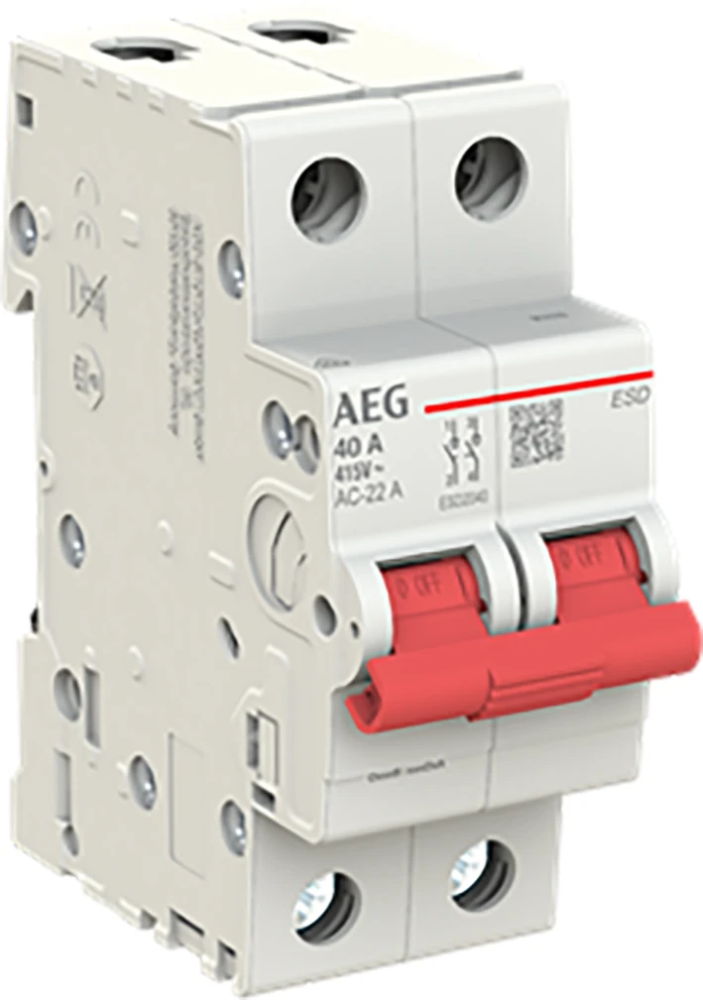 Miniatuur van ABB Componenten hoofdschakelaar 40A 1-fase (2P) (2CDD272188R0040)