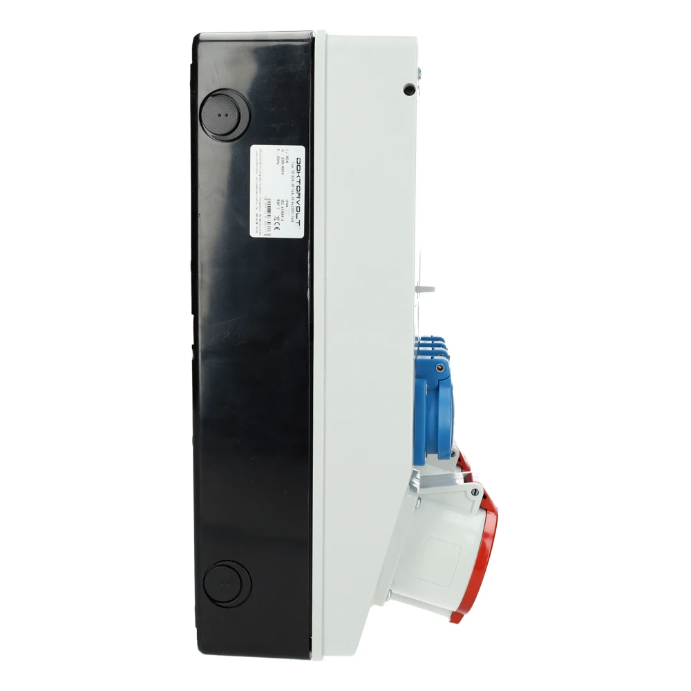 Miniatuur van EMAT kunststof wandverdeler 3-fase IP44 met 1x CEE 5P 16A 1x CEE 5P 32A en 4x schuko 16A (85016028)