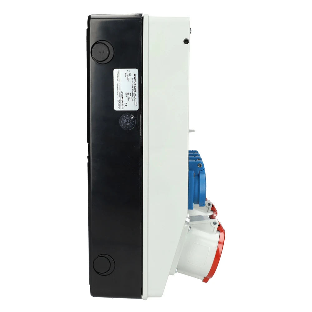 Miniatuur van EMAT kunststof wandverdeler 3-fase IP44 met 2x CEE 5P 32A en 4x schuko 16A (85016026)
