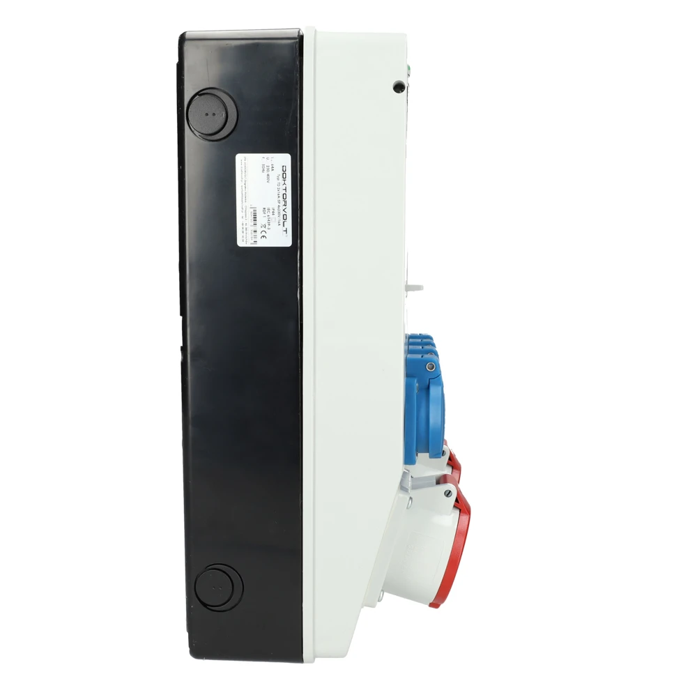 Miniatuur van EMAT kunststof wandverdeler 3-fase IP44 met 2x CEE 5P 16A en 4x schuko 16A (85016027)