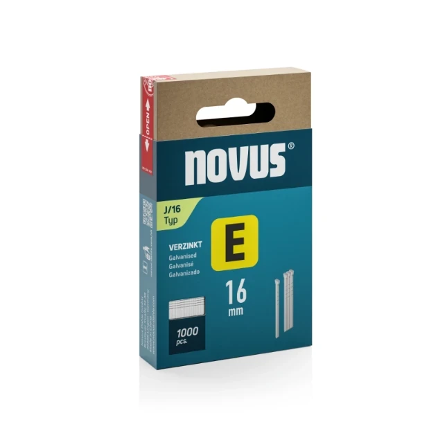 Miniatuur van Novus spijkers E 16mm 1000 stuks (044-0089)