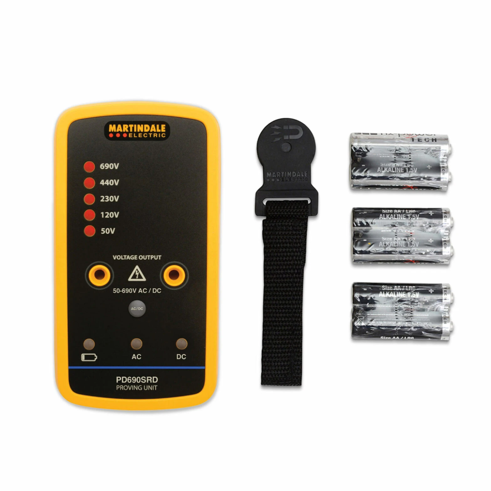 Miniatuur van Martindale testunit voor 2-polige spanningstesters (MD PD690SRD)