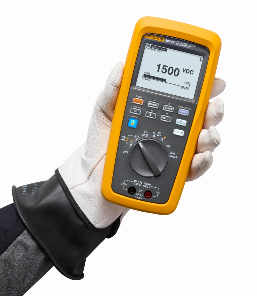 Miniatuur van FLUKE digitale multimeter 283 FC CAT III tot 1500V (5593173)