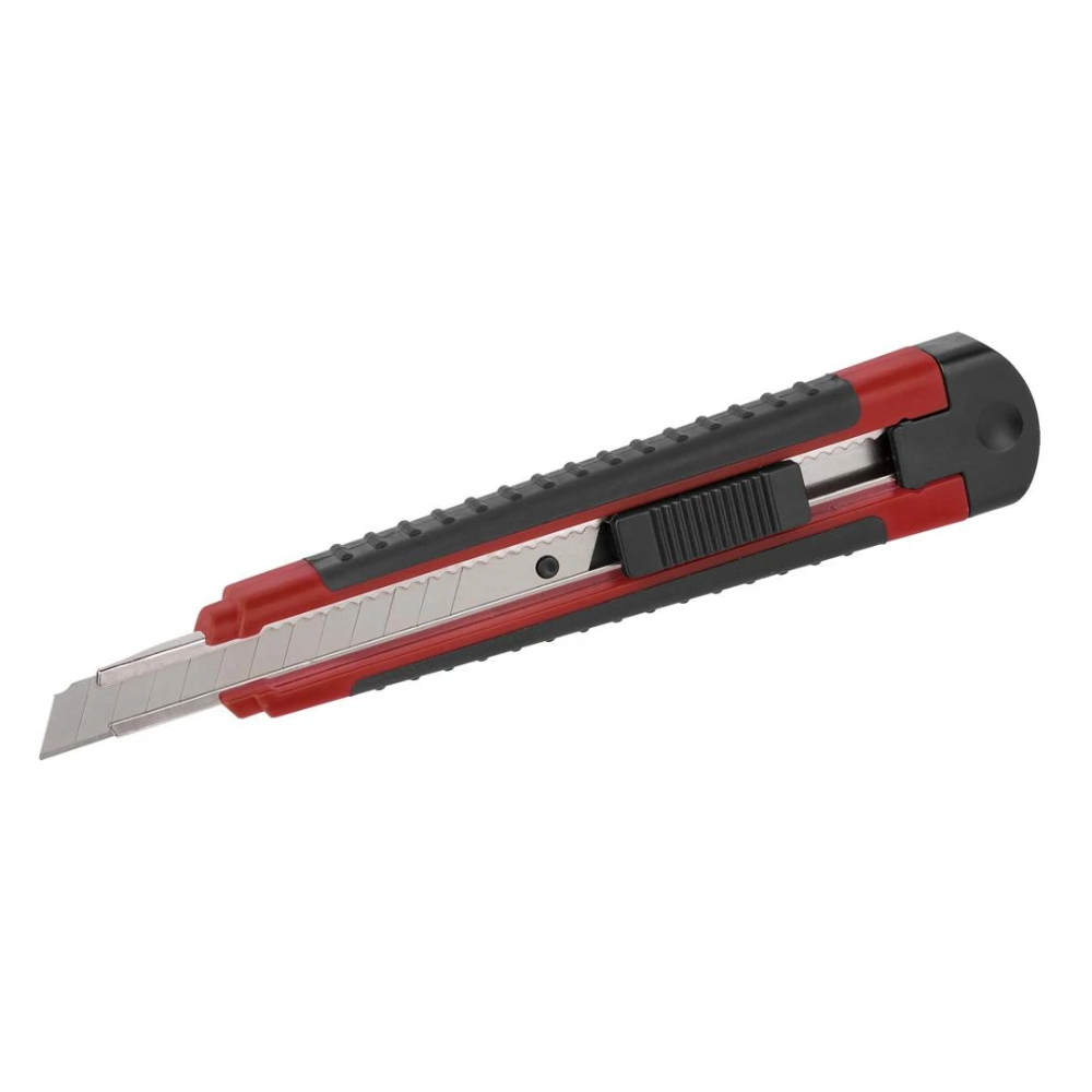 Miniatuur van Kreator afbreekmes kunststof/metaal 9mm met slot en autoretour (KRTH00106)
