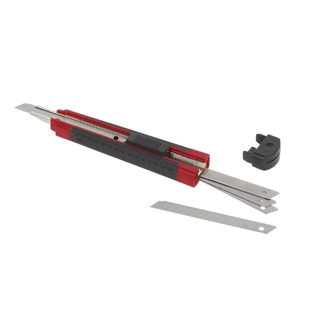 Miniatuur van Kreator afbreekmes kunststof/metaal 9mm met slot en autoretour (KRTH00106)