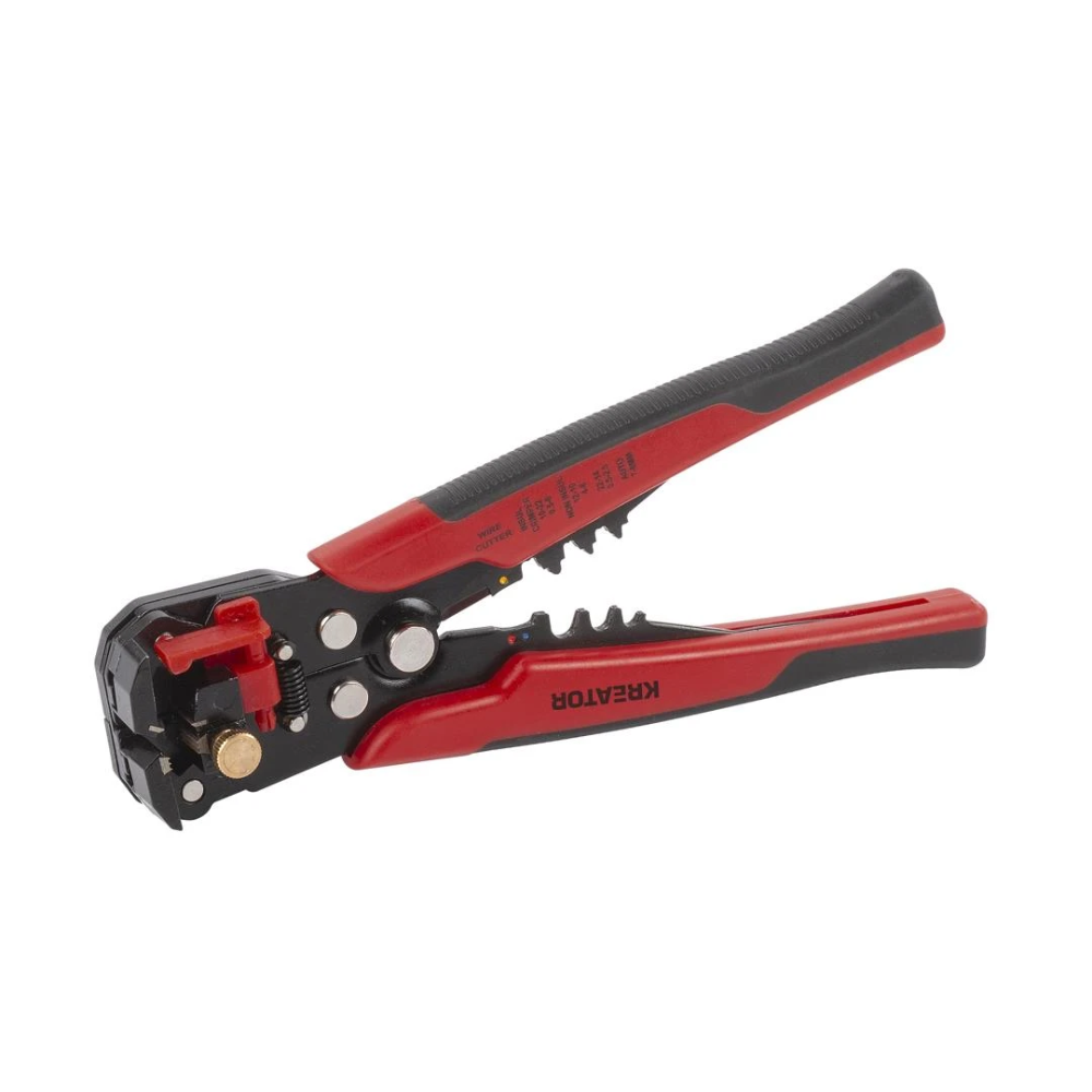 Miniatuur van Kreator automatische draadstriptang 4 in 1 met knip en krimpfunctie Profi (KRTH61004)