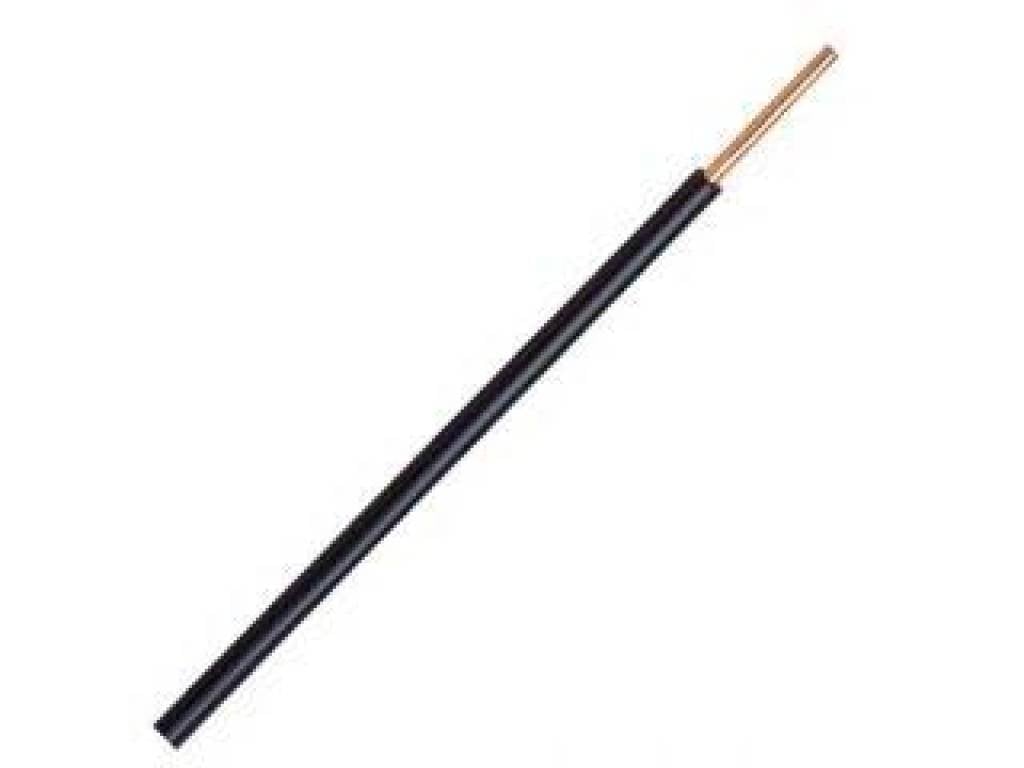 Miniatuur van NEXANS VD draad 1.5mm² zwart per rol 100 meter (10533330)