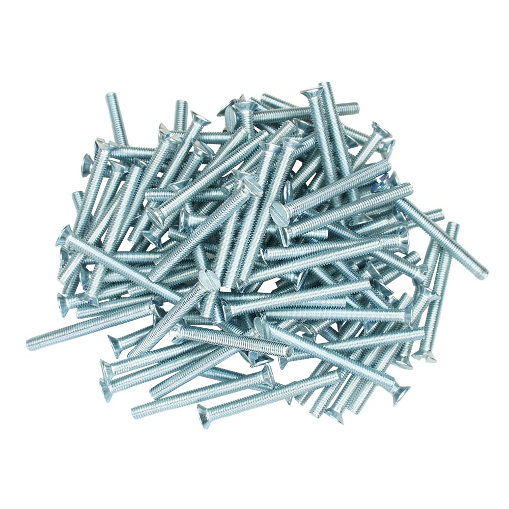 Miniatuur van EMhub M3 schroef platkop verzinkt DIN963-4.8 M3x30 per 100 stuks