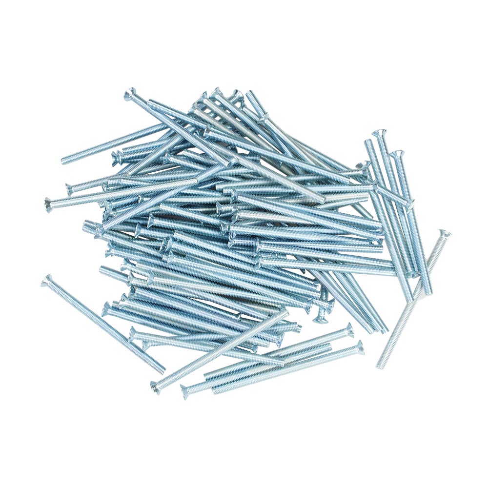 Miniatuur van EMhub M3 schroef platkop verzinkt DIN963-4.8 M3x50 per 100 stuks