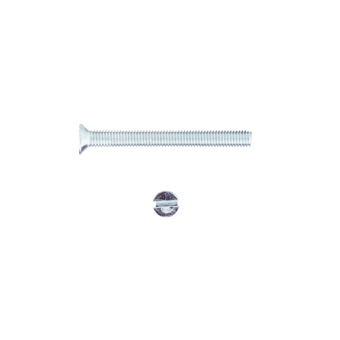 Miniatuur van EMhub M3 schroef platkop verzinkt DIN963-4.8 M3x30 per 10 stuks