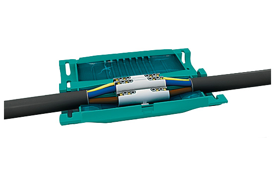 Miniatuur van HellermannTyton gelmofpakket met verbindingsklemmen 3x1,5 - 5x6 (435-00654)