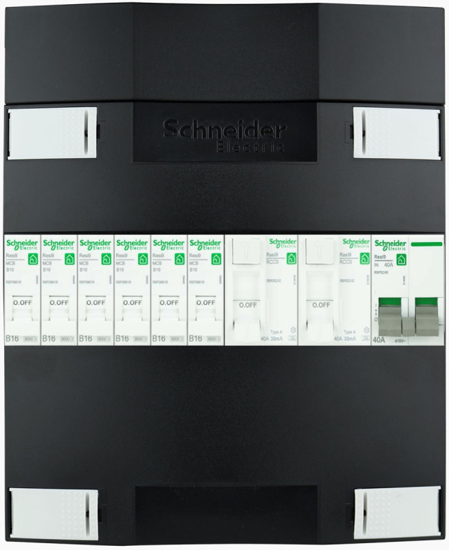 Miniatuur van Schneider groepenkast 6 groepen 1 fase 220x270 (BxH)