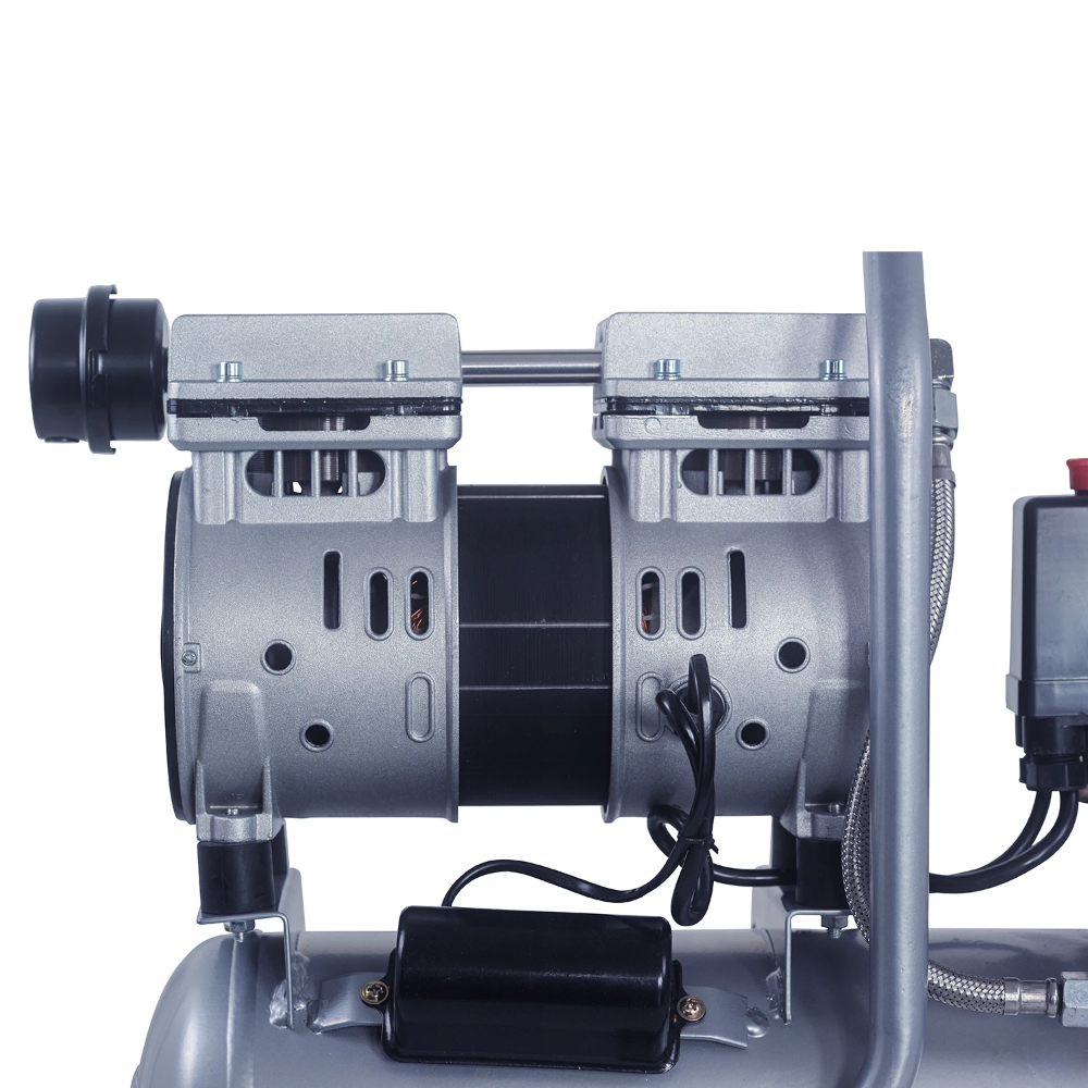 Miniatuur van Hyundai stille compressor 8L 80L/min 550W tot 8 bar 56dB(A) Super Silent (55758)