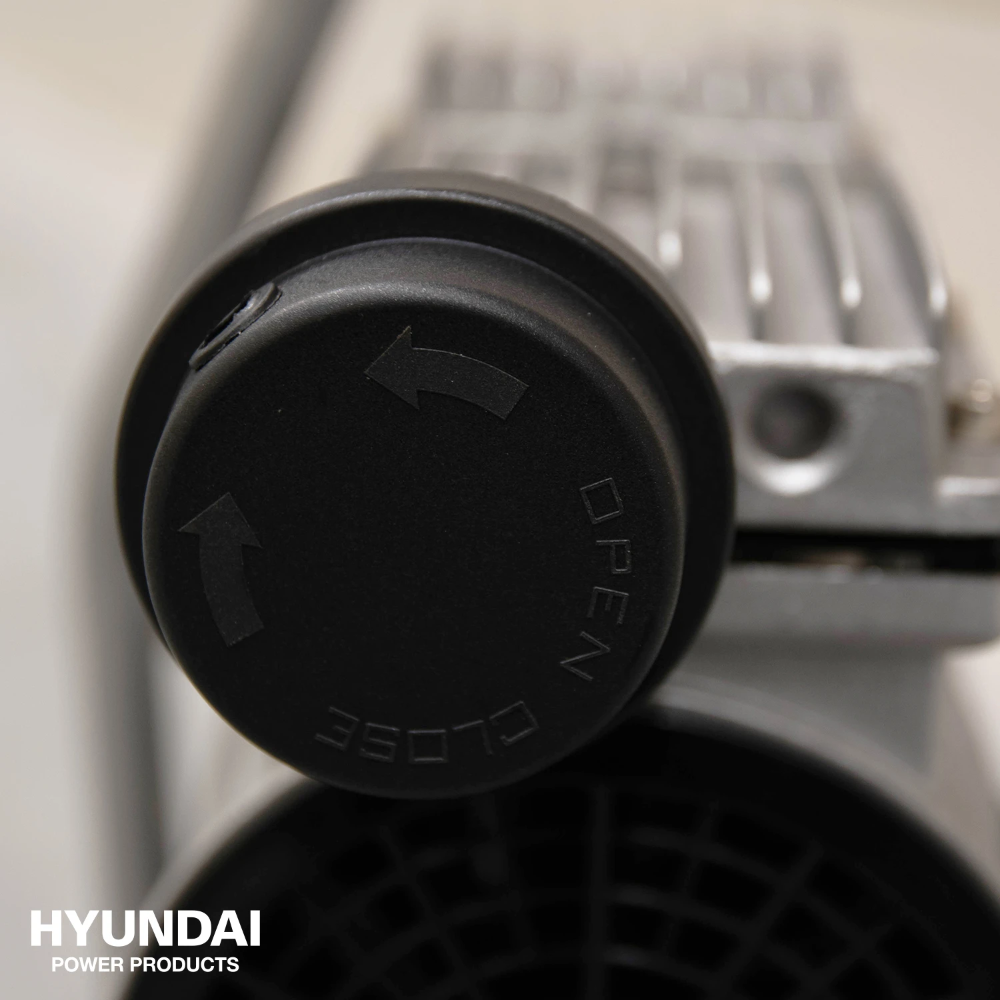 Miniatuur van Hyundai stille compressor 8L 80L/min 550W tot 8 bar 56dB(A) Super Silent (55758)