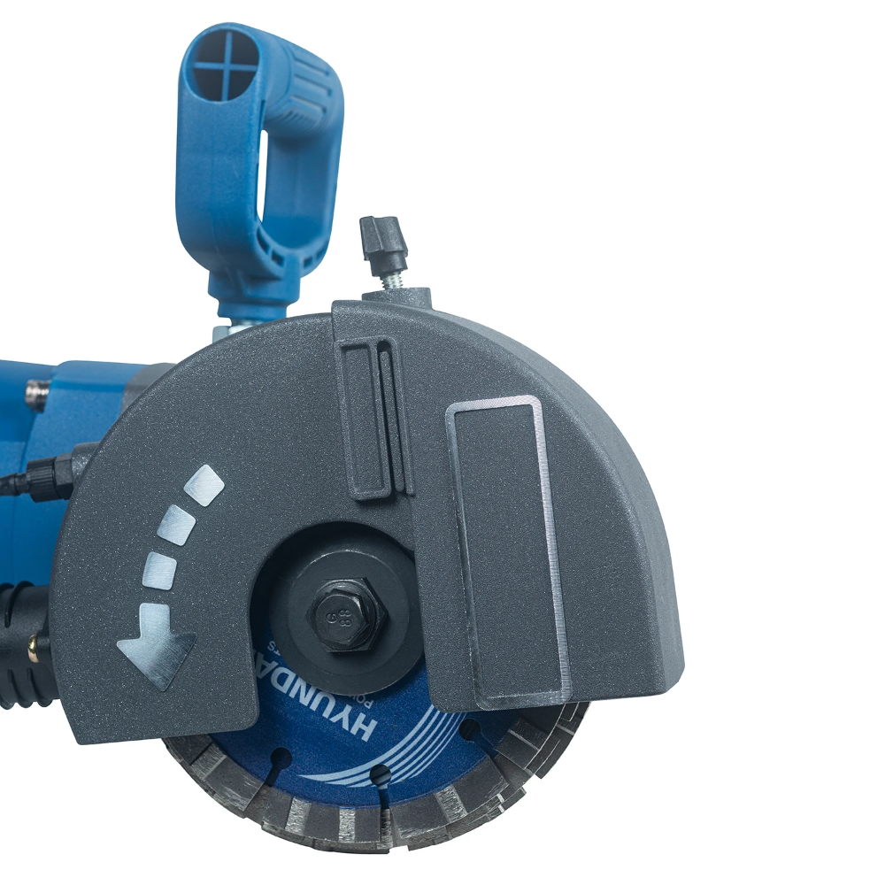 Miniatuur van Hyundai muurfrees sleuvenfrees 230V 3300W 135mm incl 5-in-1 diamantzaagbladen nat en droog (56434)