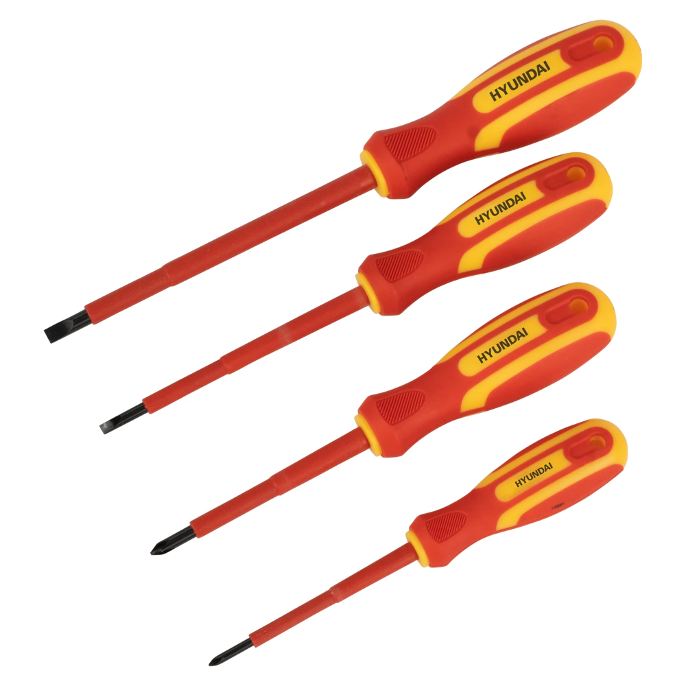 Miniatuur van Hyundai schroevendraaierset VDE tot 1000V SL/PH 4-delig (59402)