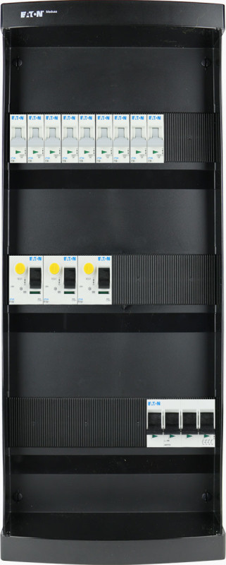 Miniatuur van Eaton groepenkast 9 groepen 3 fase 220x550 (BxH)
