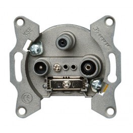 Miniatuur van Kopp sokkel TV/FM/SAT geschikt voor digitale toepassing (einddoos) - (916400181)
