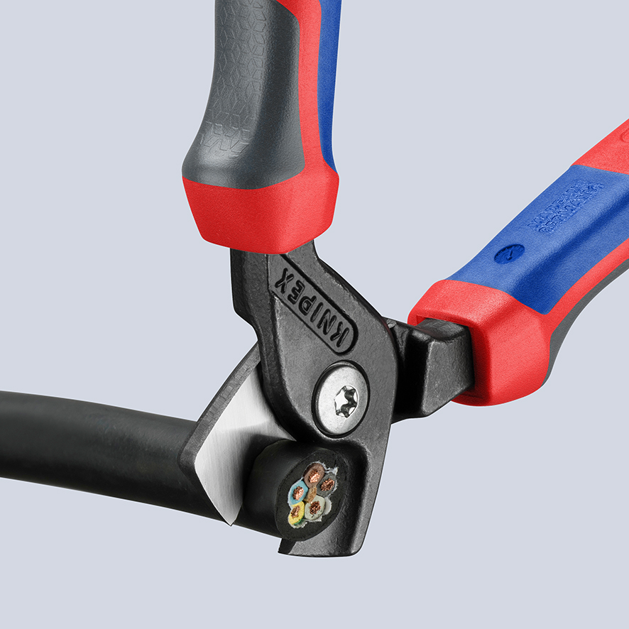 Miniatuur van KNIPEX kabelschaar getrapte snijrand 160mm (9512160)