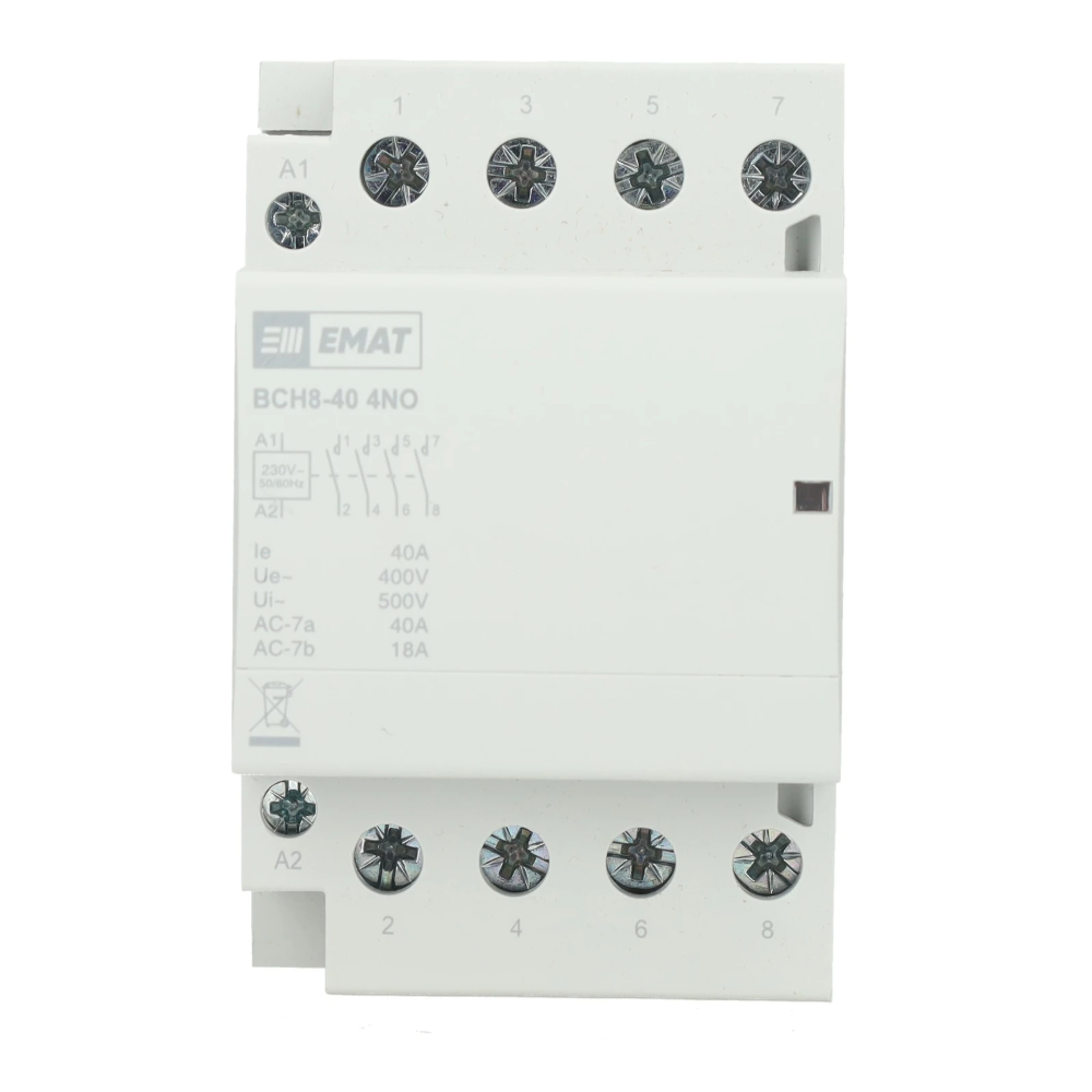 Miniatuur van EMAT magneetschakelaar 230/400V 40A 4 maak en 0 verbreek (85010008)