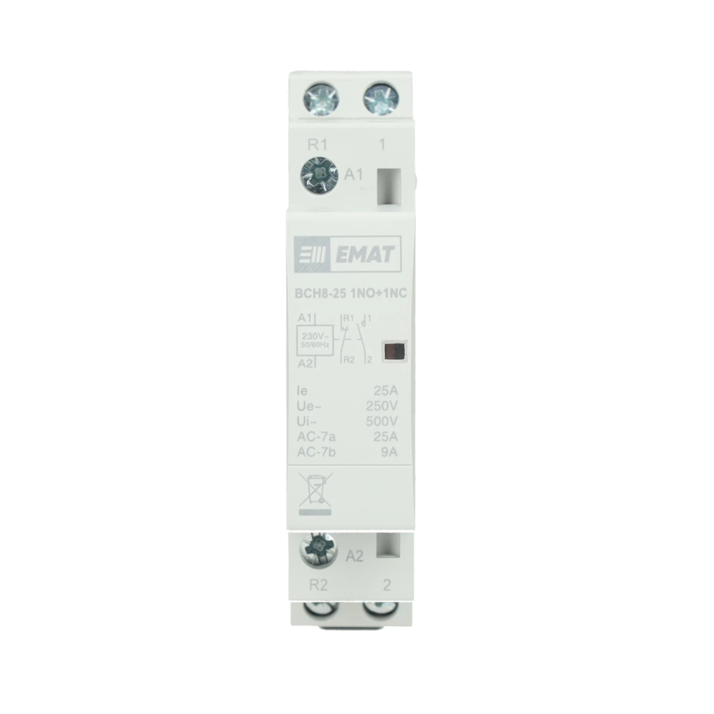 Miniatuur van EMAT magneetschakelaar 250V 25A 1 maak en 1 verbreek (85010012)