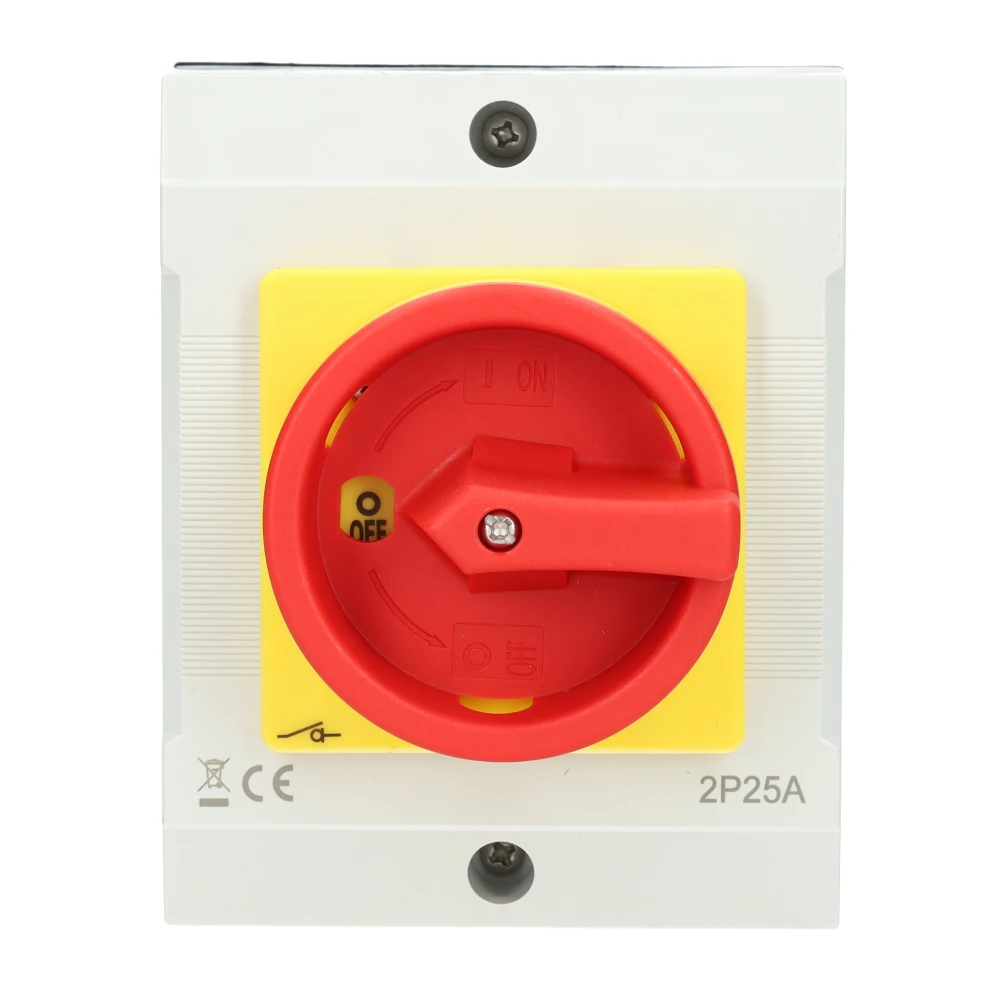 Miniatuur van EMAT werkschakelaar 2-polig 25A rood (85013000)