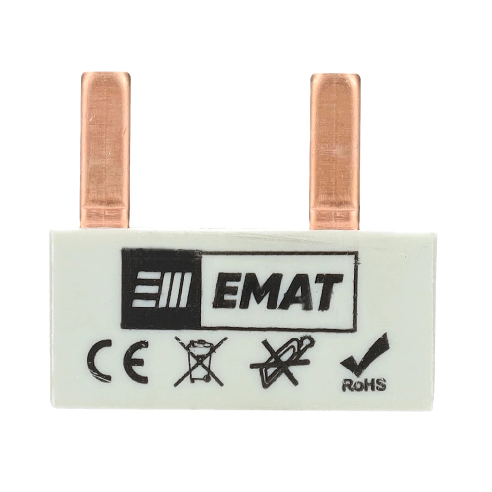 Miniatuur van EMAT doorverbinder 2-voudig grijs (85220022)
