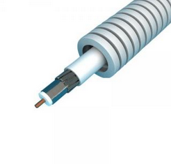 Miniatuur van Snelflex flexibele buis COAX kabel - 16mm per rol 100 meter (SFC9)