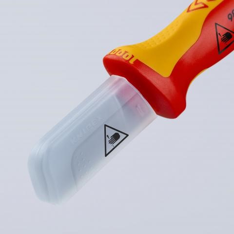 Miniatuur van KNIPEX kabelmes recht VDE 190mm (9852)