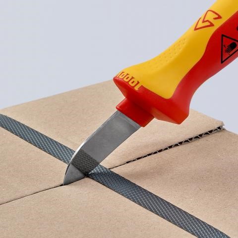 Miniatuur van KNIPEX kabelmes recht VDE 190mm (9852)