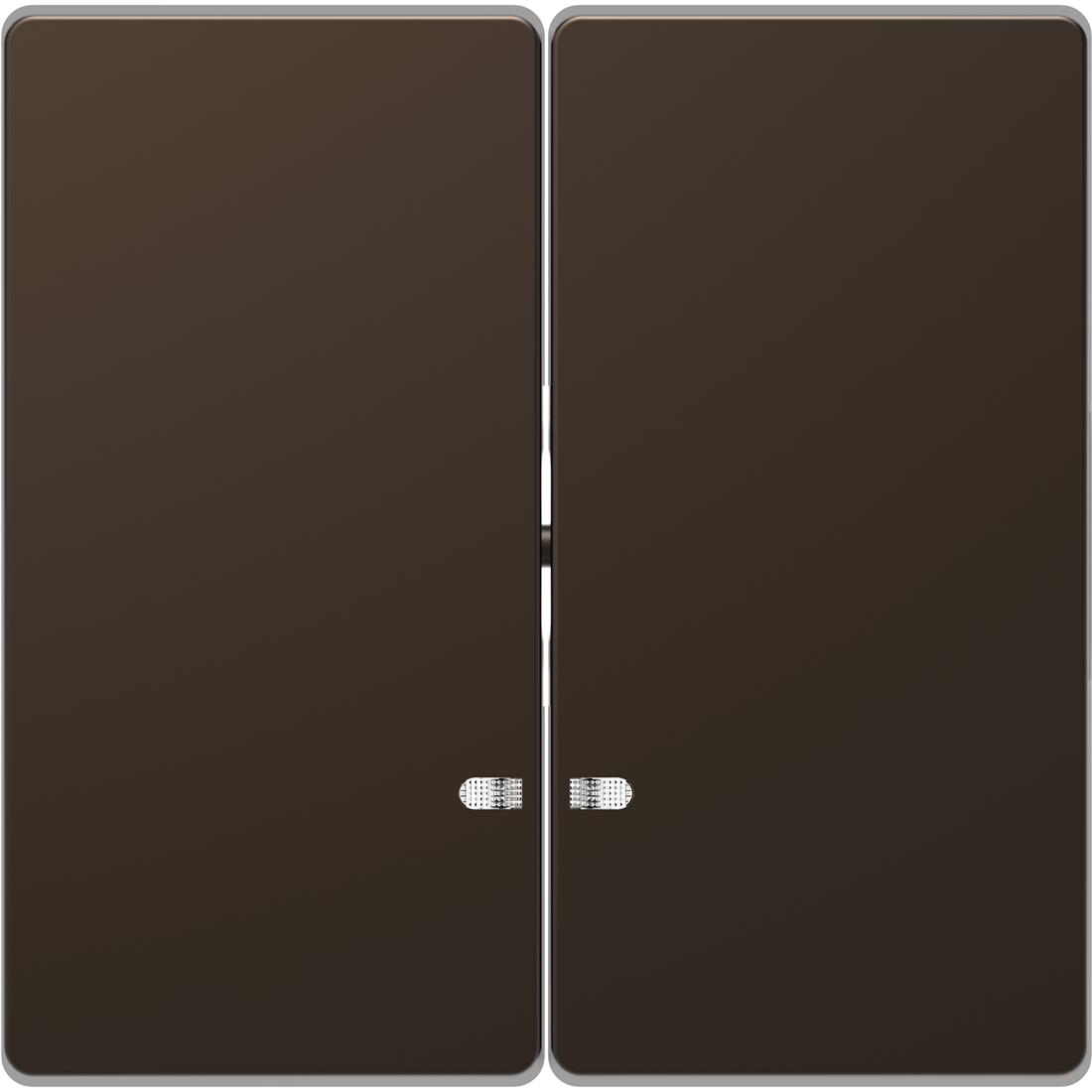 Miniatuur van Merten by Schneider Electric D Life seriewip met controlevenster - mocca metallic (MTN3420-6052)